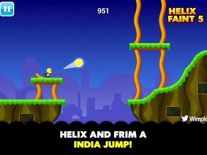 Helix Jump India Edition Gameplay Screenshot